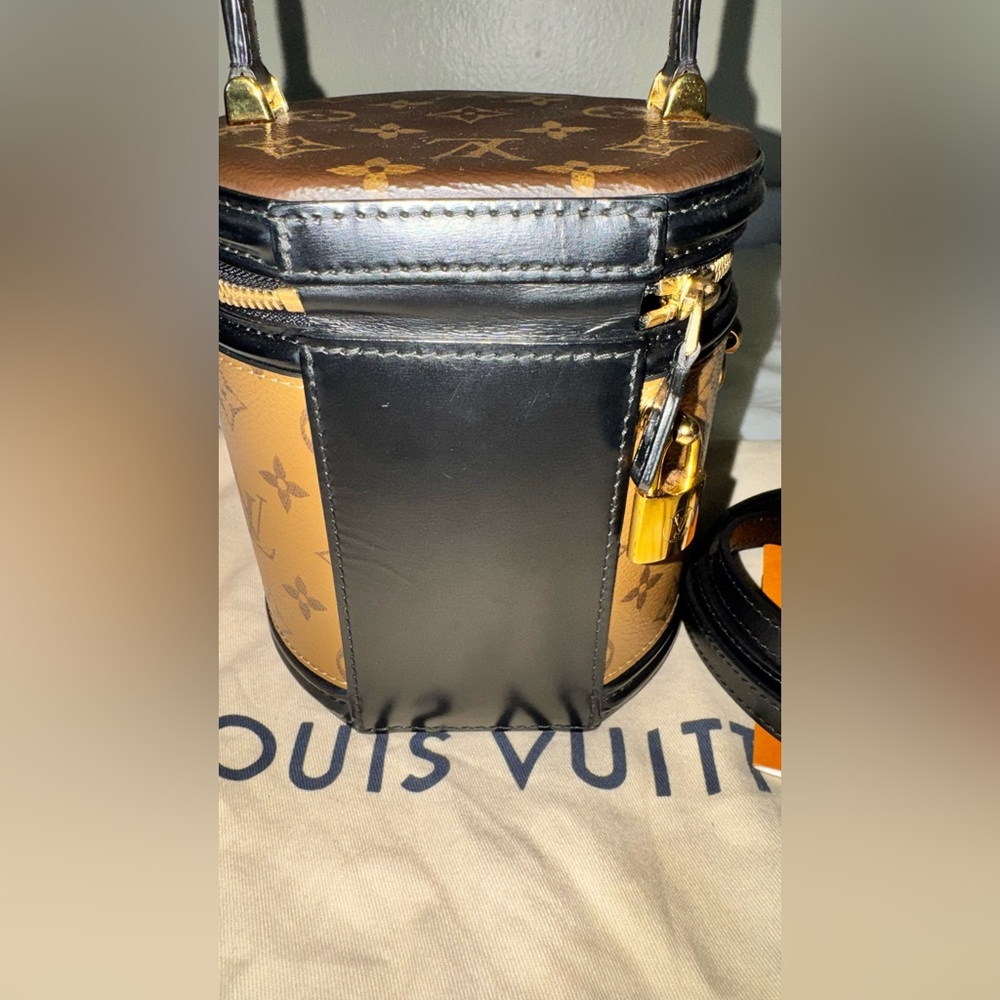 Authentic Louis Vuitton Cannes Monogram Reverse Canvas Bag - Picture 6 of 16